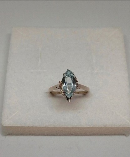 Superbe bague marquise or - bague,