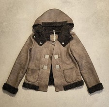 Manteau Femme Cop Copine Fausse Peau De Mouton Taille M
