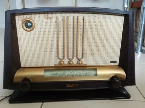 Vintage poste radio ducretet - radio,
