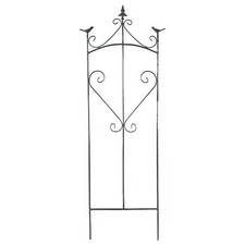 Treillage fer forgé jardin