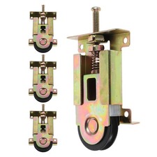  4 Pcs Galet Porte Coulissante