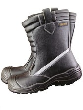 Bottes de sécurité Fourrées cuir - DÉSTOCKAGE - SANS MÉTAL - S3 CI SRC