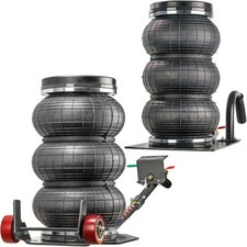 Cric de voiture pneumatique 4T, cric de chariot à revêtement en poudre à...