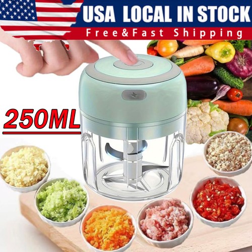 Electric 250ml garlic press - electric,