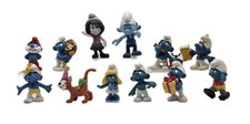 Vintage Smurfs PVC Figure Lot