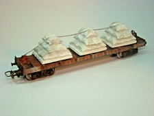 WAGON PLAT LONG + 3 charges de