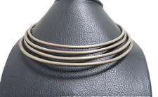 OLD TORQUE NECKLACE 4 ROW MIAO SOUTH CHINA