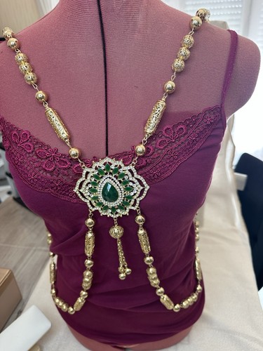 Collier chaîne doré alliage