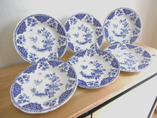 SERIE DE SIX ASSIETTES CREUSES