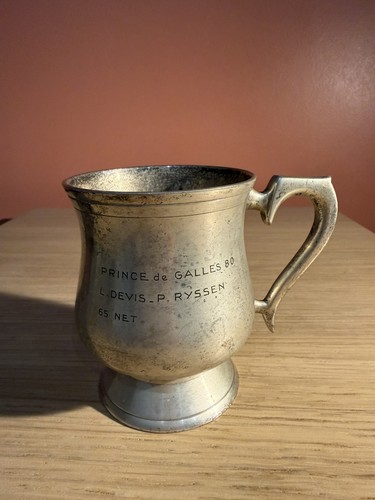 Tasse antique plaquée - , argent