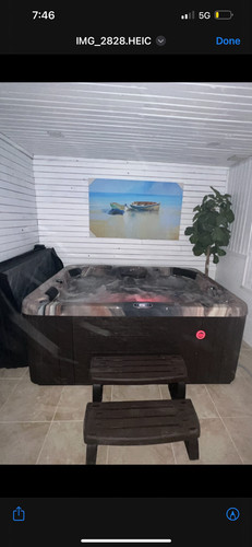 Four seasons person - seasons, jacuzzi