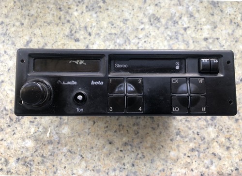 Vintage audi beta - ii, radio