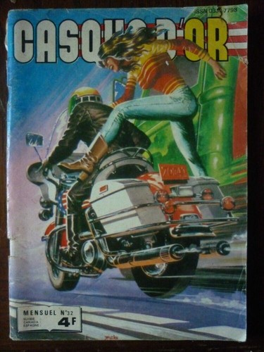 Casque mensuel 32 - d'or, n°32/
