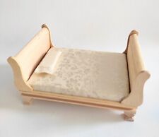 grand lit 2 places en bois