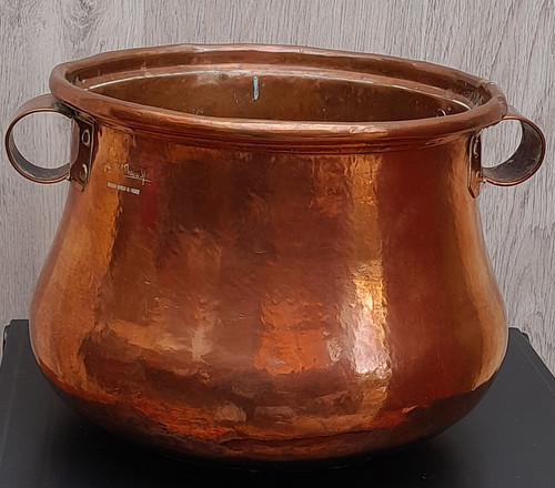 Chaudron cuivre art - chaudron,