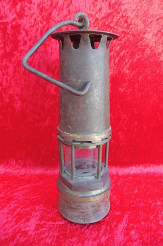 Vieux lampe mine - lampe,