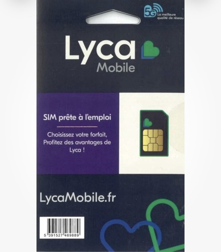 Carte sim lyca mobile - carte,