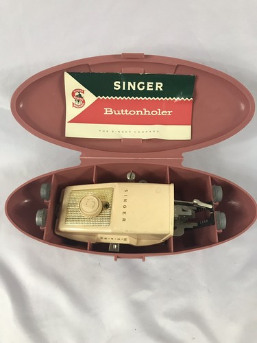 Singer buttonholer 1960 - buttonholer, no