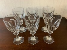 45 verres à vin rouge modèle Chambord en cristal de Saint Louis /prix à la pièce