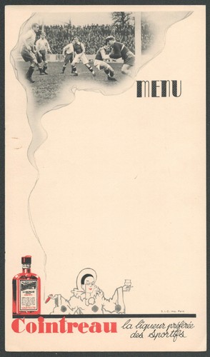 Menu vierge liqueur - vierge.,