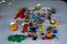LEGO DUPLO 18 personnages + 14 animaux ours dinosaure crocodile