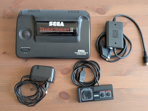 Console sega master - master, ii