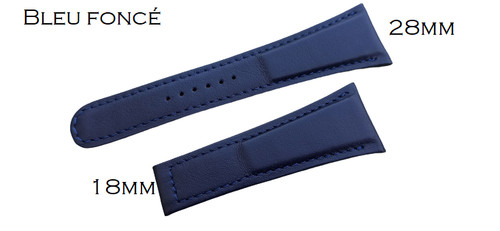 Bracelet montre 28mm cuir - montre, en