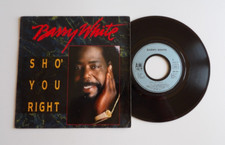 45 TOURS BARRY WHITE SHO' YOU RIGHT