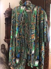 Vintage Martine Samoun Belgium~Art to Wear~Lagenlook  Traveler Tunic Jacket 80s