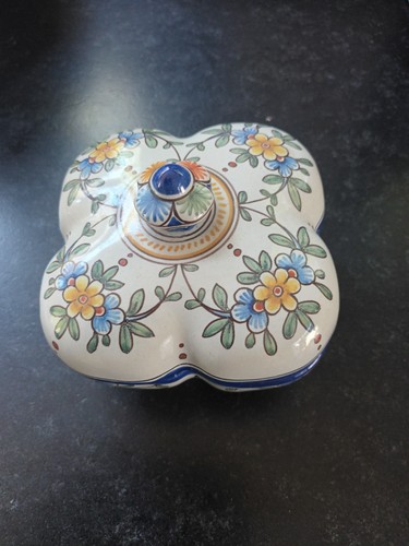 Bonbonniere faience matagnon - bonbonniere,