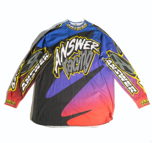 Maillot bmx multicolore - maillot,