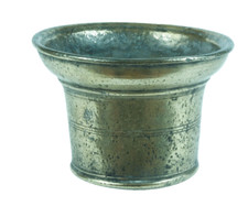 Beau Mortier en bronze haute