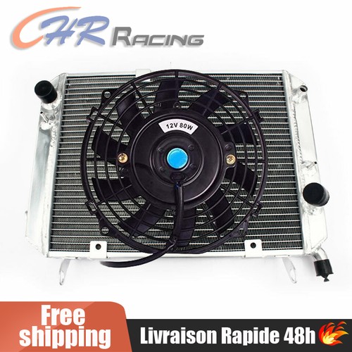 Aluminum radiator fan - radiator+fan, for