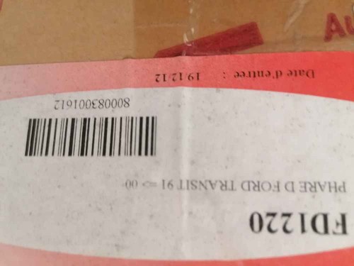 Phare droit ford 7242045 - phare,