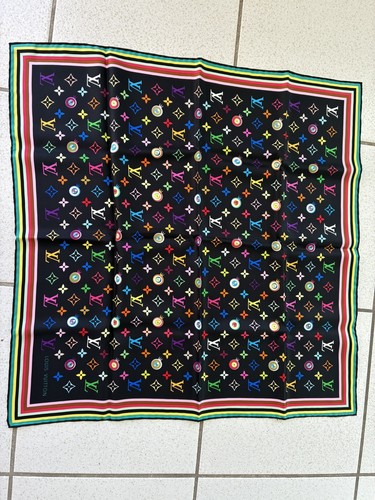 Foulard soie louis vuitton - foulard,