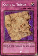 CARTE AU TRESOR CARTE YU-GI-OH