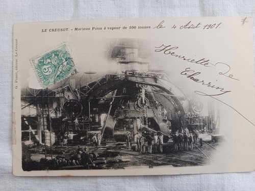 Creusot usine marteau - creusot, pilon