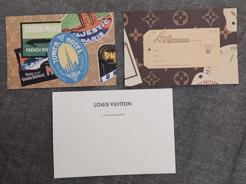 Louis vuitton postcard - vuitton, 2