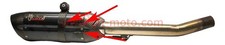 Echappement mivv inox noir - gp,