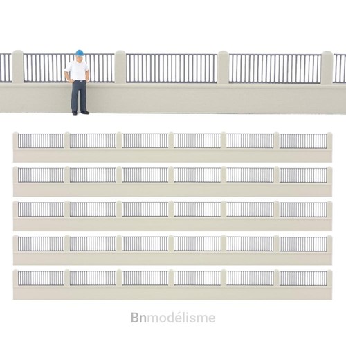 Lot clôture mur et - clôture,