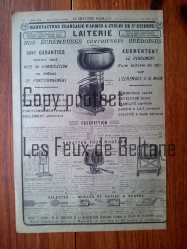 Laiterie ecremeuse suedoise - ecremeuse,