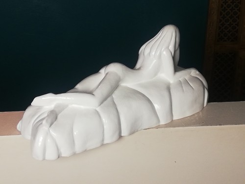 Sculpture romantique femme - de,
