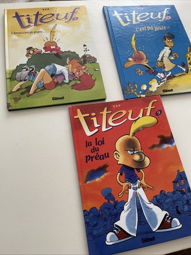 Lot titeuf n9 - bd,