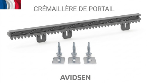Crémaillère 50cm gauche - , pour