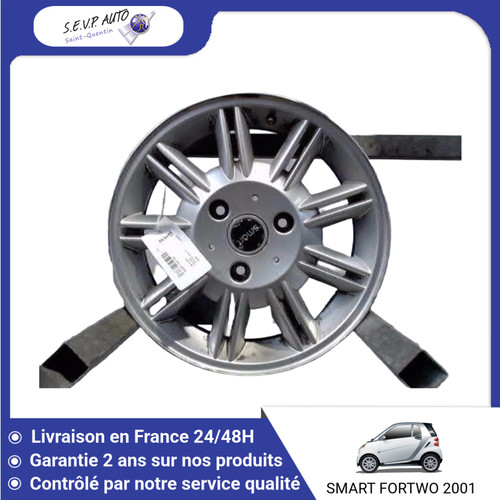 Jante aluminium smart - aluminium,