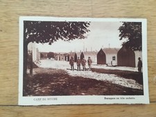 CPA PHOTO WW1 14-18 Bitche Camp - Corrugated Sheet Metal Shuts