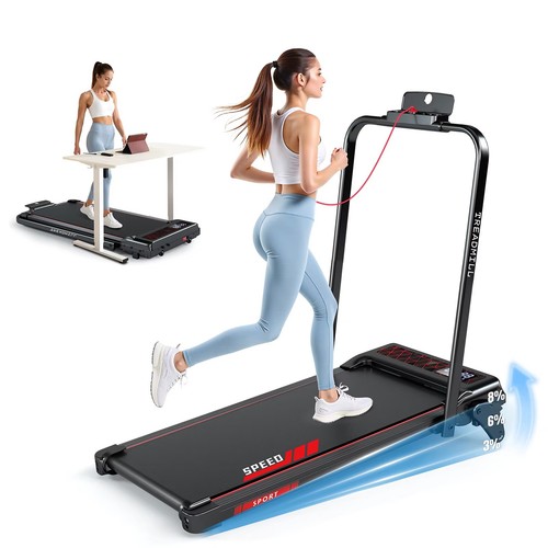 Tapis course pliable 12km h - de,