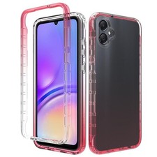 Pour Samsung Galaxy A05 étui antichoc transparent nuancé en PC + TPU pour tel