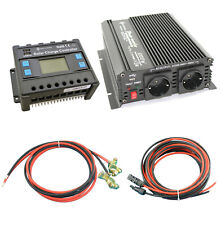 Solaire Set 20A 1000 Watt Onduleur Régulateur Câble pour Deux Module Solaire 12V