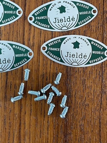 Jielde etiquette plaque verte - jielde,